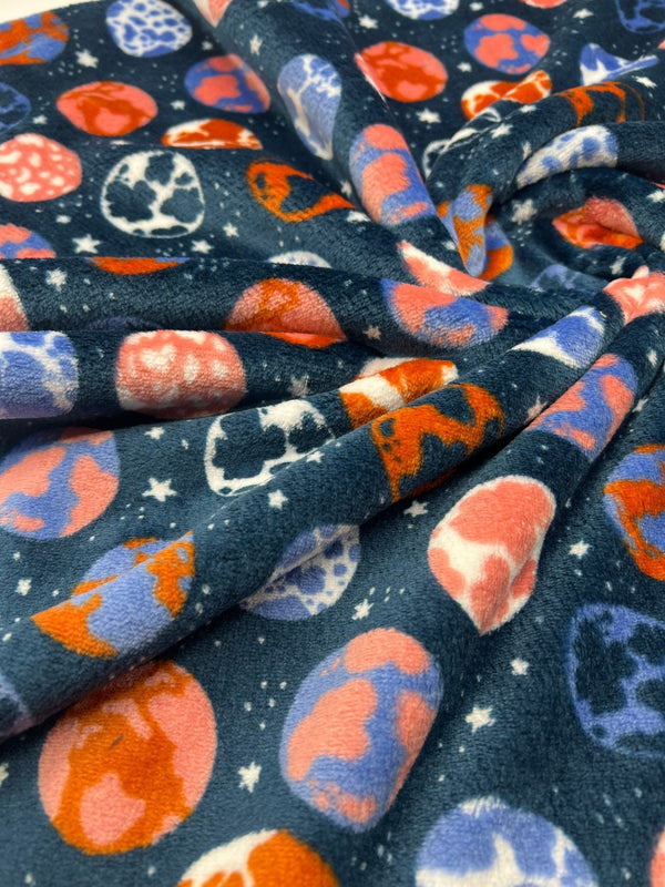 What An Earth Cuddle Fleece Fabric Blanket Loungewear