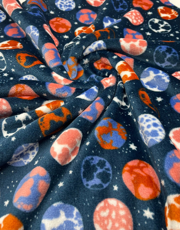 What An Earth Cuddle Fleece Fabric Blanket Loungewear