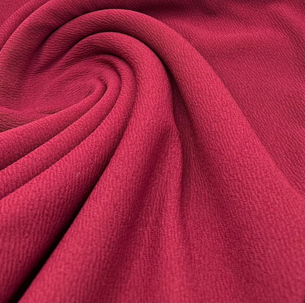 Plain Wine Liverpool - Bullet Stretch Fabric