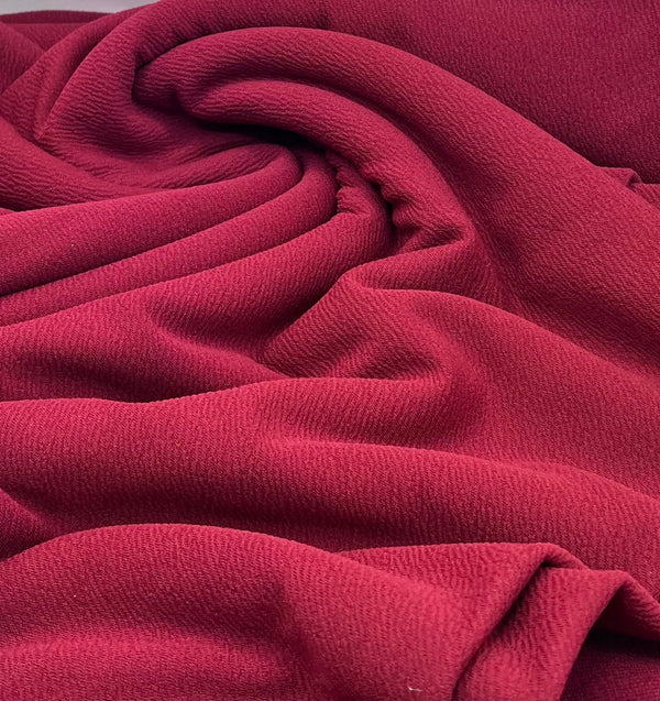Plain Wine Liverpool - Bullet Stretch Fabric