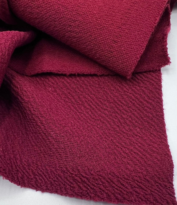 Plain Wine Liverpool - Bullet Stretch Fabric