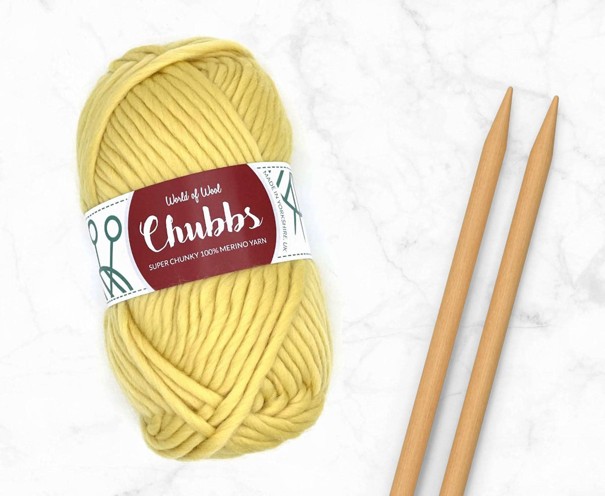 World of Wool Catkin Merino Super Chunky Yarn – 100g